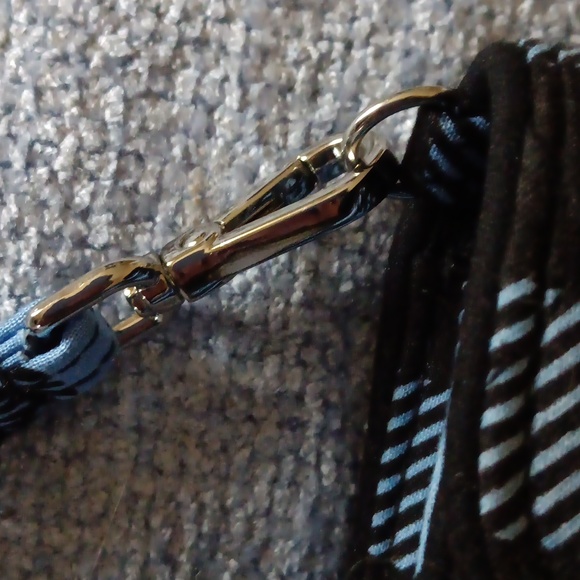 Vera Bradley Cornflower Blue Black Wallet - Picture 3 of 14